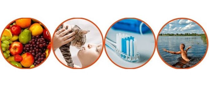 Sources d'infection parasitaire
